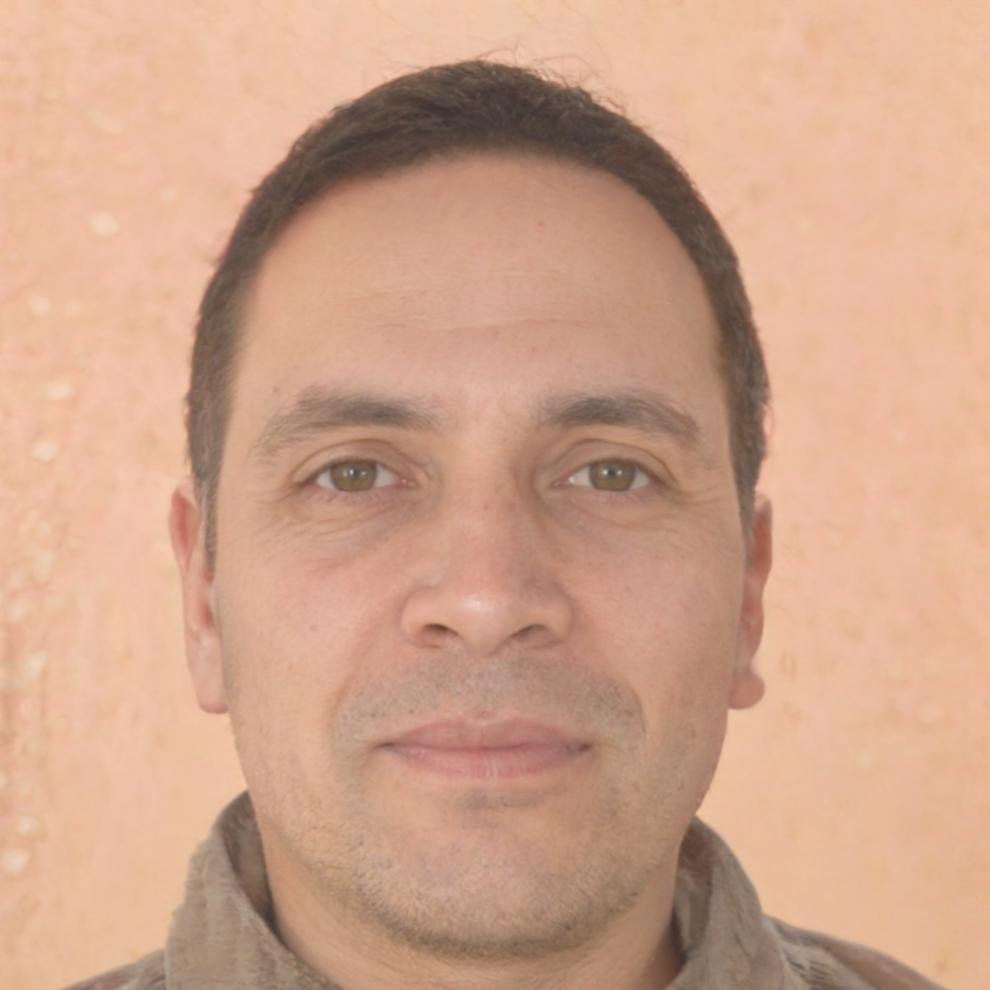 Raimund Scholz während einer Beratungssitzung